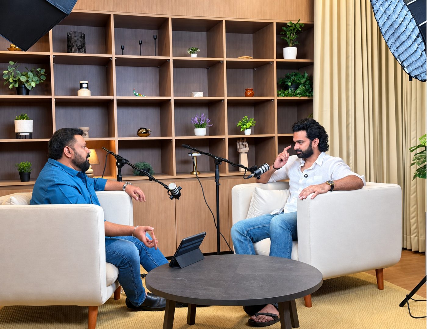 Studio RYST — recording session in the Podcast Zone