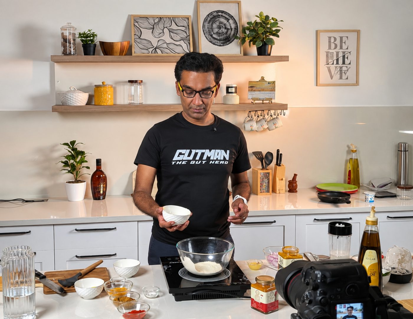 Studio RYST — culinary content shoot in the Kitchen Zone